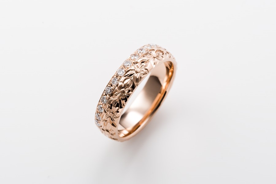 金沢市でオススメの結婚指輪ハワイアンジュエリー彫りの意味⑥【MAILE】